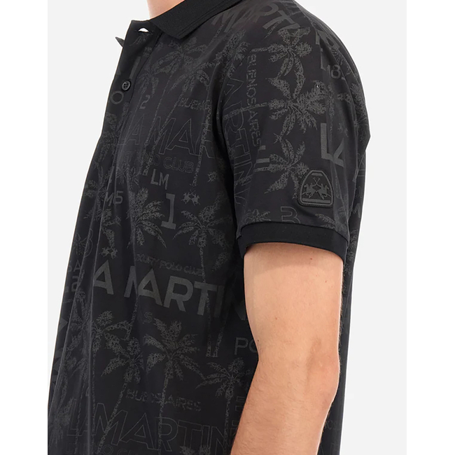 Product LA MARTINA ΜΠΛΟΥΖΑ POLO ΚΜ MAN POLO PRINTED JERSEY base image