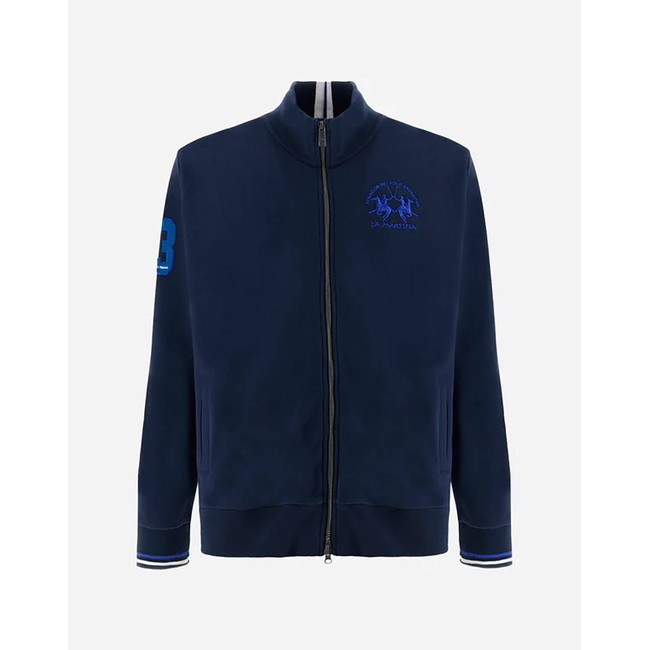 Product LA MARTINA LS MAN FLEECE DIAGONAL FRENCH TER SWEATSHIRT base image
