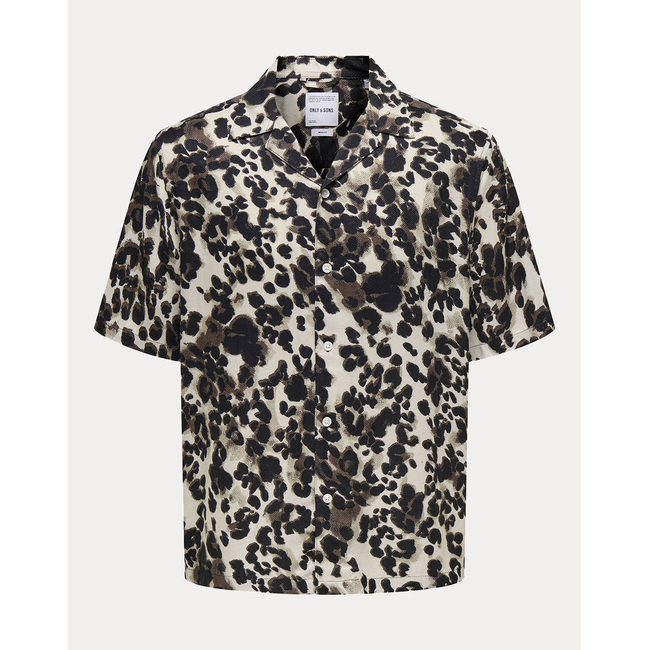 Product ONLY&SONS ONSROCKET REG SS RESORT AOP SHIRT base image