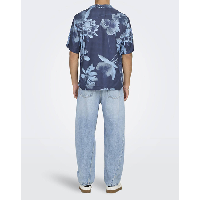 Product ONLY&SONS ONSROCKET REG SS RESORT AOP SHIRT base image