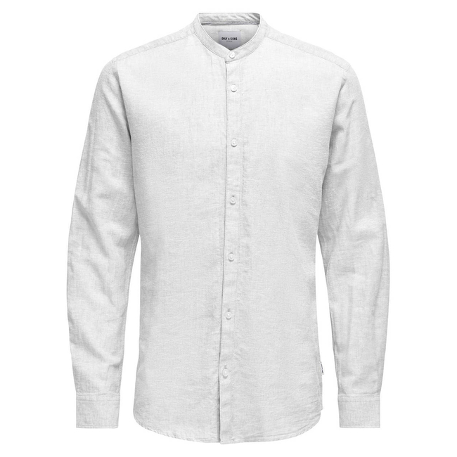 Product ONLY&SONS ONSCAIDEN LIFE LS SOLID LINEN MAO NOOS base image