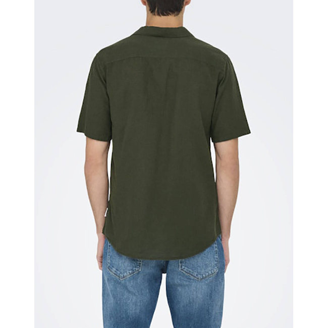 Product ONLY&SONS ONSCAIDEN LIFE SS SOLID RESORT LINENNOOS base image