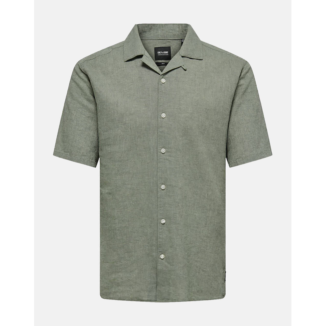 Product ONLY&SONS ONSCAIDEN LIFE SS SOLID RESORT LINENNOOS base image