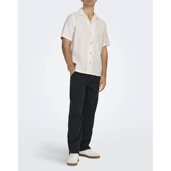 Product ONLY&SONS ONSBERTIL WAFFLE SS RESORT SHIRT base image