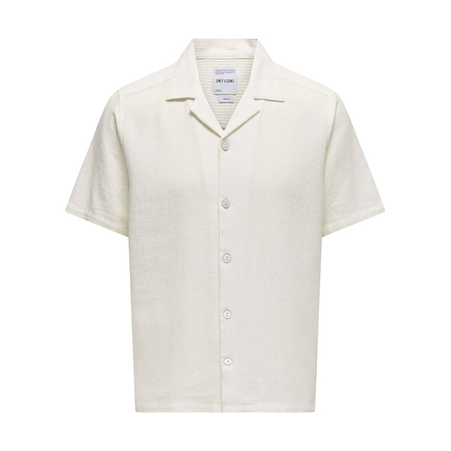 Product ONLY&SONS ONSBERTIL WAFFLE SS RESORT SHIRT base image