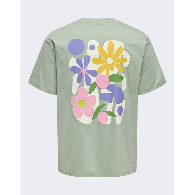 Product ONLY&SONS ONSFLORA COL PRINT RLX SS TEE base image