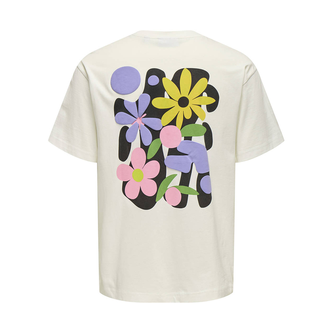 Product ONLY&SONS ONSFLORA COL PRINT RLX SS TEE base image