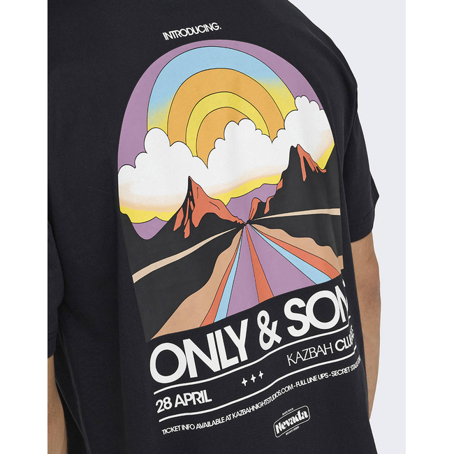 Product ONLY&SONS ONSKAZBAH PRINT RLX SS TEE base image