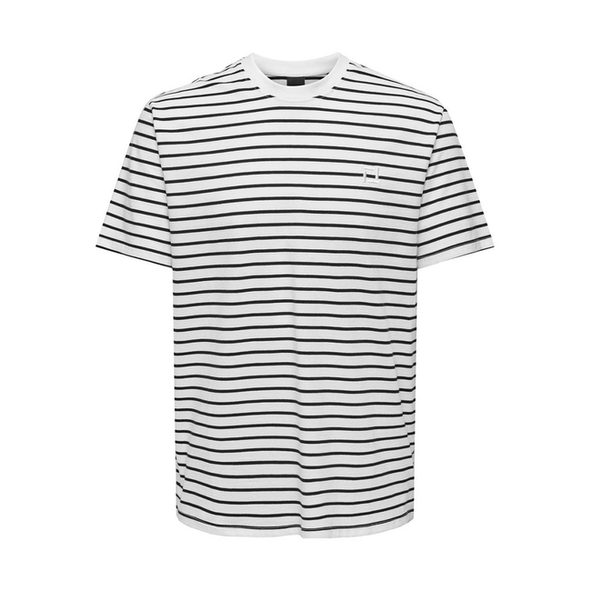 Product ONLY&SONS ONSHENRY REG STRIPE SS TEE NOOS base image