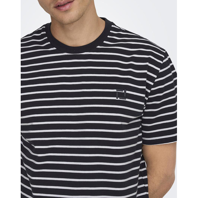 Product ONLY&SONS ONSHENRY REG STRIPE SS TEE NOOS base image