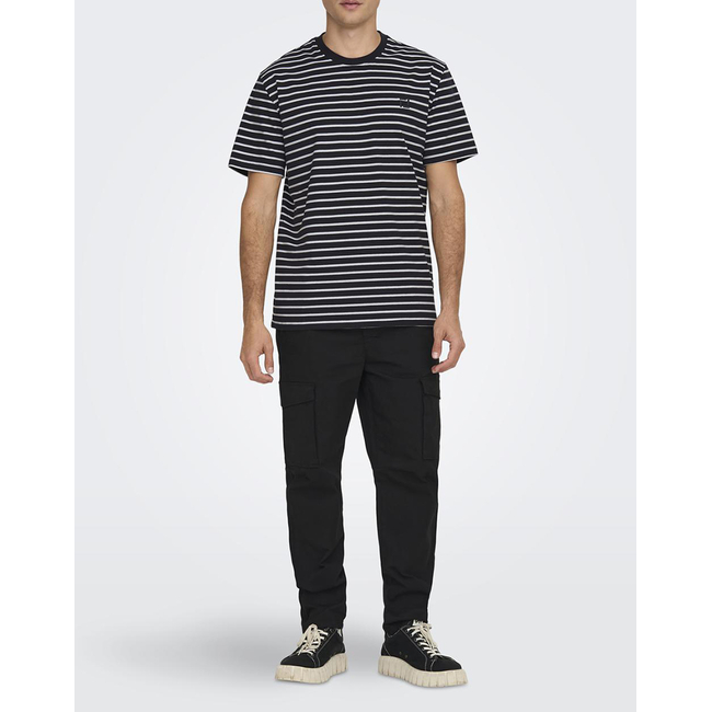 Product ONLY&SONS ONSHENRY REG STRIPE SS TEE NOOS base image
