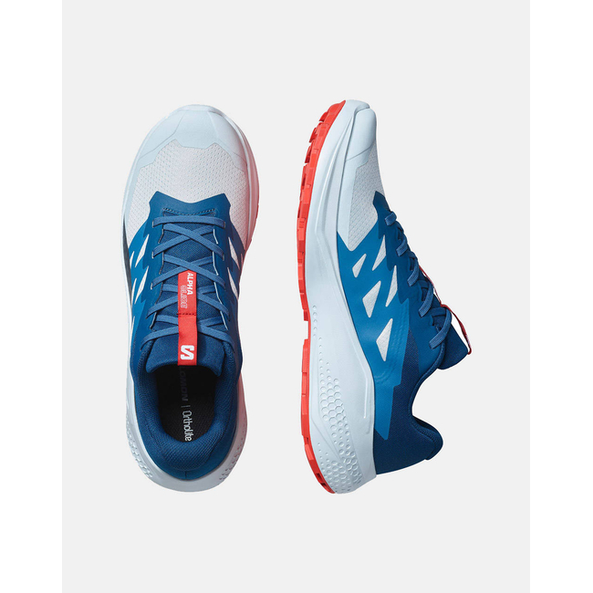 Product SALOMON  SMU BANK ALPHAGLIDE BALLAD BLUE / DARK BLUE / FIERY RED ΠΑΠΟΥΤΣΙ ΑΝΔΡΙΚΟ base image