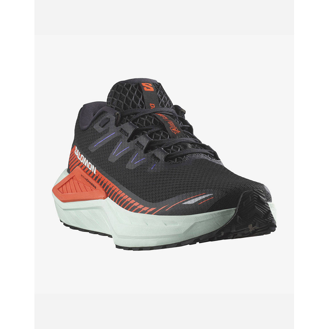 Product SALOMON  RUNNING - DRX DRX DEFY GRVL BLACK / CHERRY TOMATO / BAY ΠΑΠΟΥΤΣΙ ΑΝΔΡΙΚΟ base image