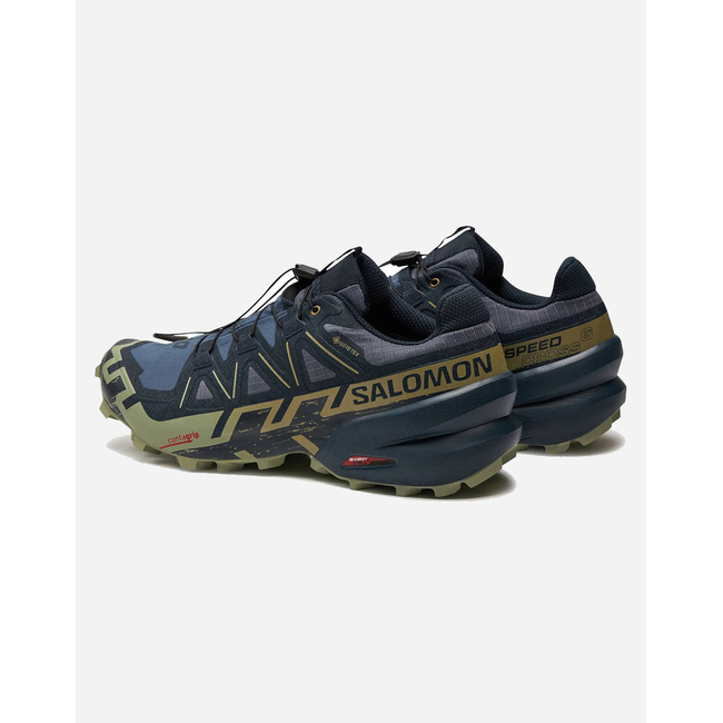 Product SALOMON  TRAIL RUNNING - CROSS SPEEDCROSS 6 GTX GRISAILLE / CARBON / TEA ΠΑΠΟΥΤΣΙ ΑΝΔΡΙΚΟ base image