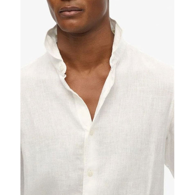 Product SUPERDRY D2 STUD VACATION L/S LINEN SHIRT MEN base image