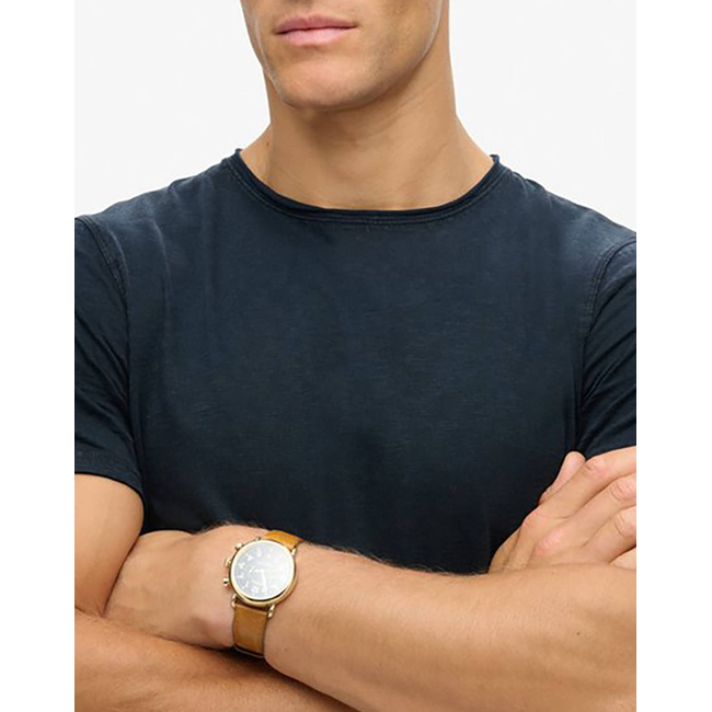 Product SUPERDRY D3 STUD RAW EDGE SLUB T SHIRT MEN base image