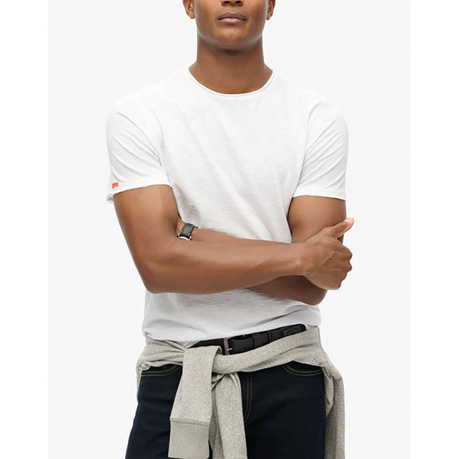 Product SUPERDRY D3 STUD RAW EDGE SLUB T SHIRT MEN base image