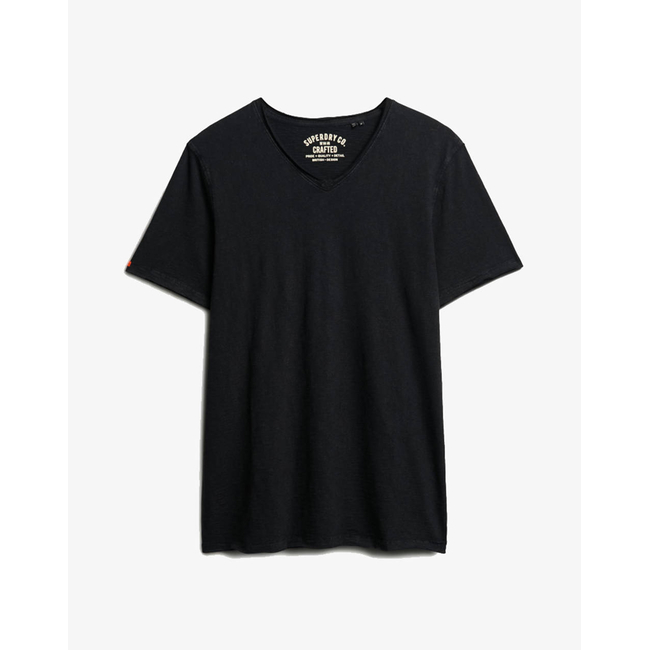 Product SUPERDRY D3 STUD RAW EDGE SLUB V T SHIRT MEN base image