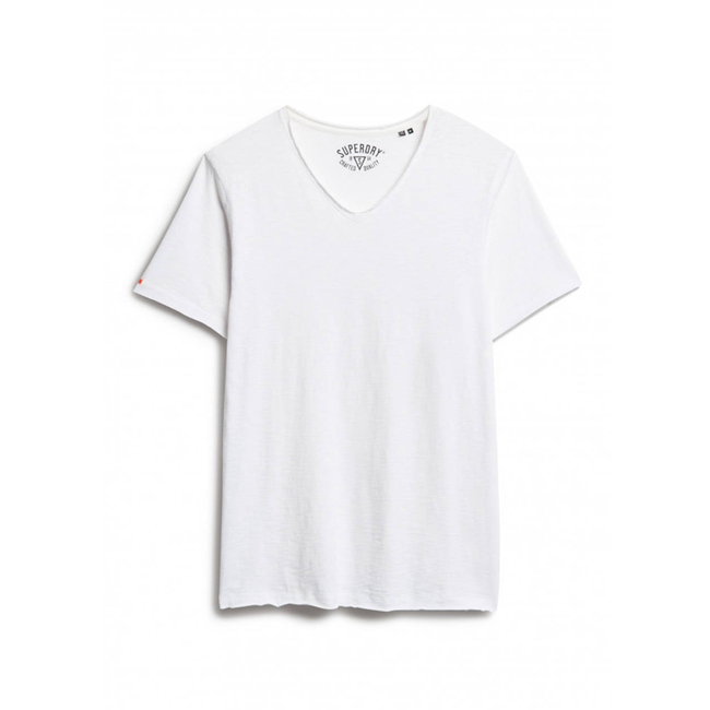 Product SUPERDRY D3 STUD RAW EDGE SLUB V T SHIRT MEN base image