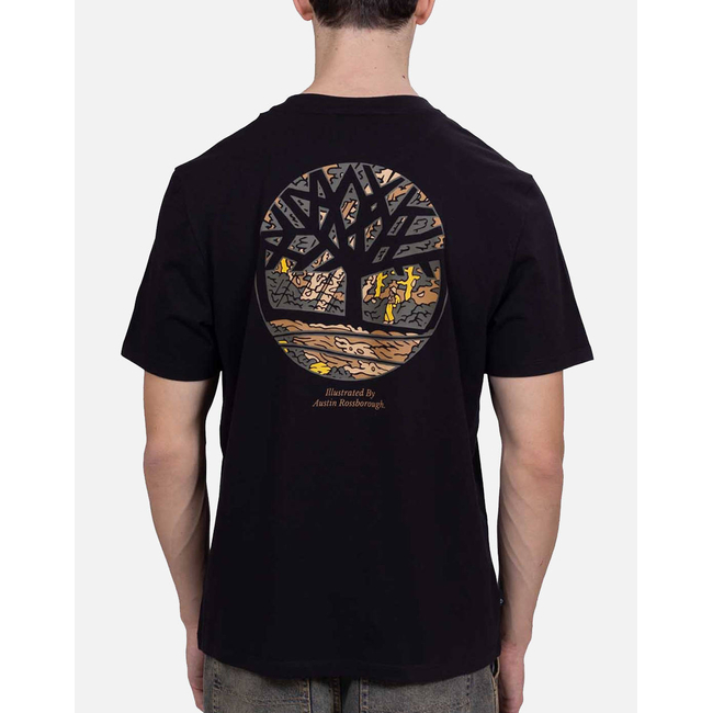 Product TIMBERLAND Illustrated Tree Logo Back Graphic Tee base image