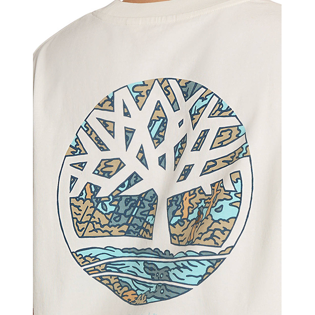 Product TIMBERLAND Illustrated Tree Logo Back Graphic Tee base image
