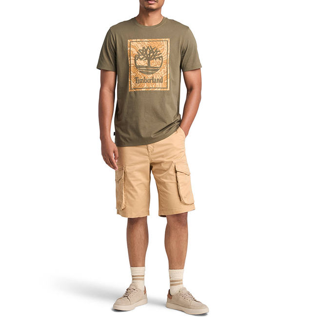 Product TIMBERLAND Camo Short Sleeve Tee base image