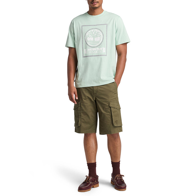 Product TIMBERLAND Front Seasonal Stack Logo Tee base image
