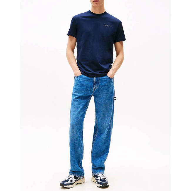 Product TOMMY JEANS TJM SLIM LINEAR CHEST SS TEE EXT base image