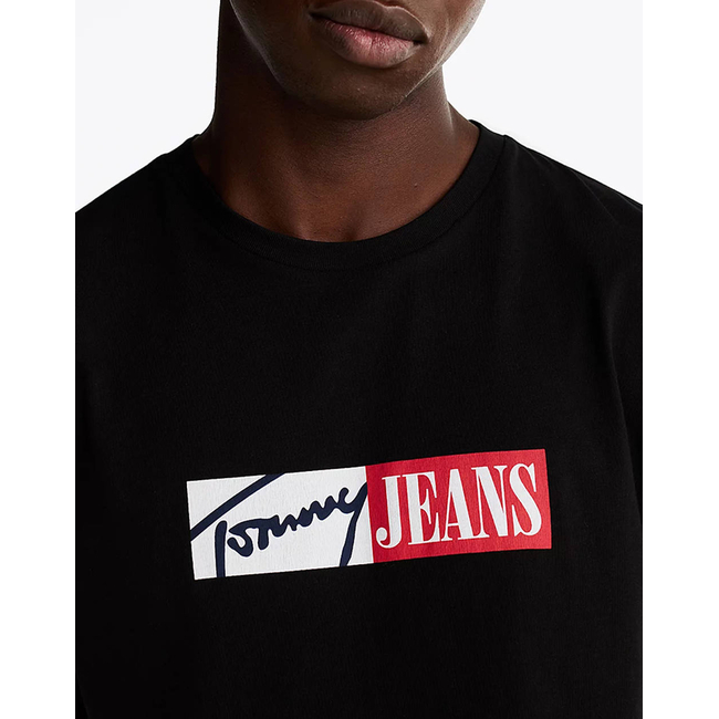 Product TOMMY JEANS TJM SLIM ENTRY GRAPHIC TEE EXT base image
