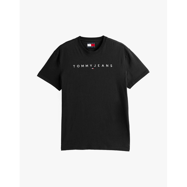 Product TOMMY JEANS TJM REG LINEAR LOGO TEE EXT base image