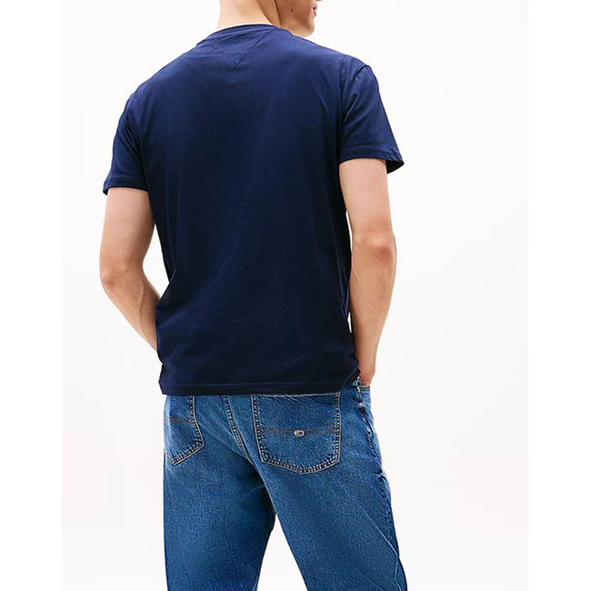Product TOMMY JEANS TJM REG LINEAR LOGO TEE EXT base image