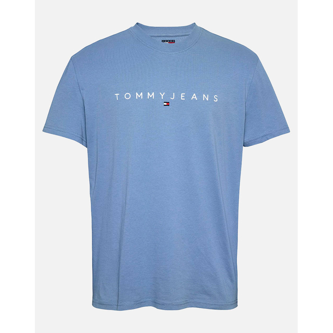 Product TOMMY JEANS TJM REG LINEAR LOGO TEE EXT base image