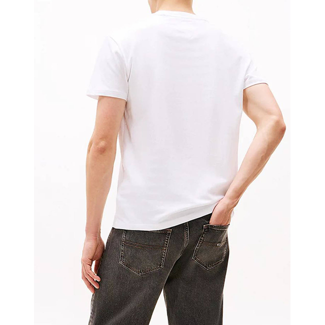 Product TOMMY JEANS TJM REG LINEAR LOGO TEE EXT base image