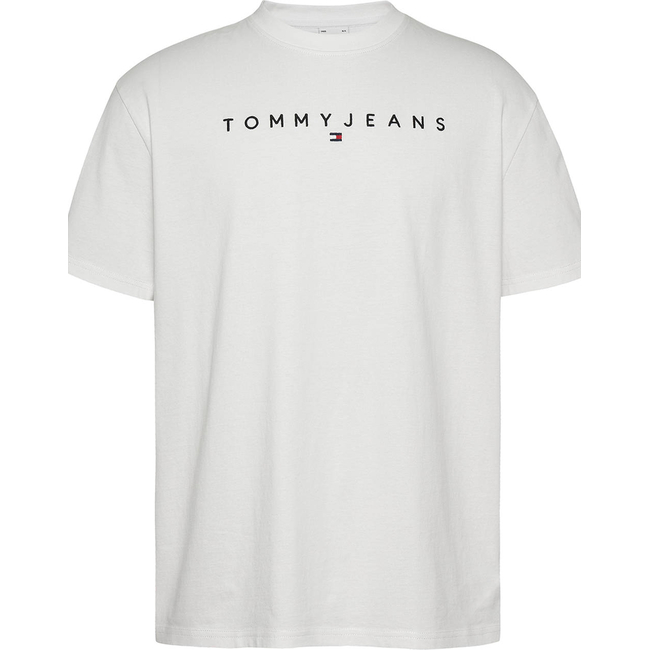Product TOMMY JEANS TJM REG LINEAR LOGO TEE EXT base image