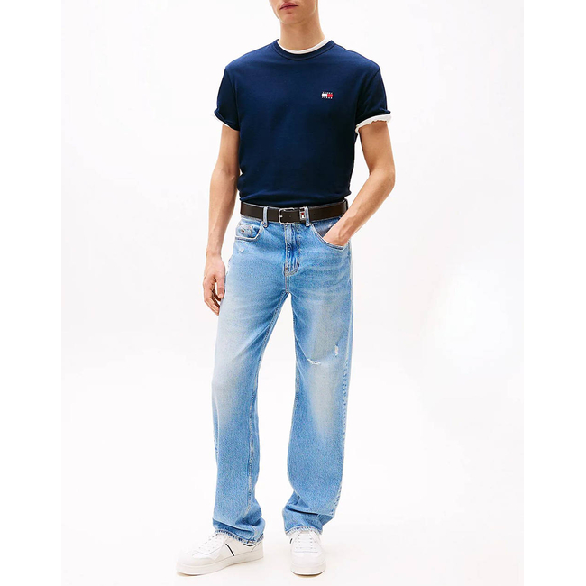 Product TOMMY JEANS TJM REG BADGE TEE EXT base image
