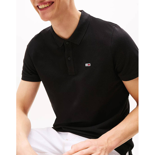 Product TOMMY JEANS TJM SLIM PLACKET POLO EXT base image