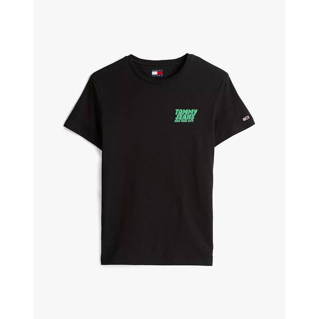 Product TOMMY JEANS TJM SLIM BUBBLE PRINT SS TEE EXT base image