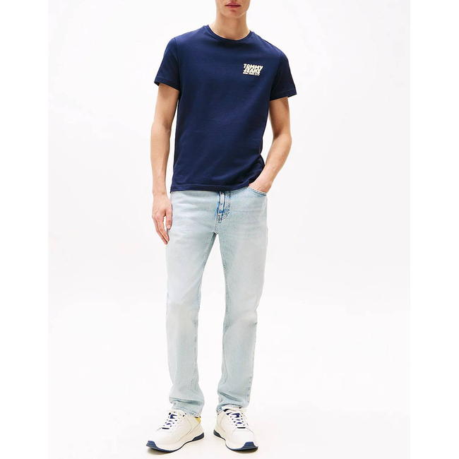 Product TOMMY JEANS TJM SLIM BUBBLE PRINT SS TEE EXT base image