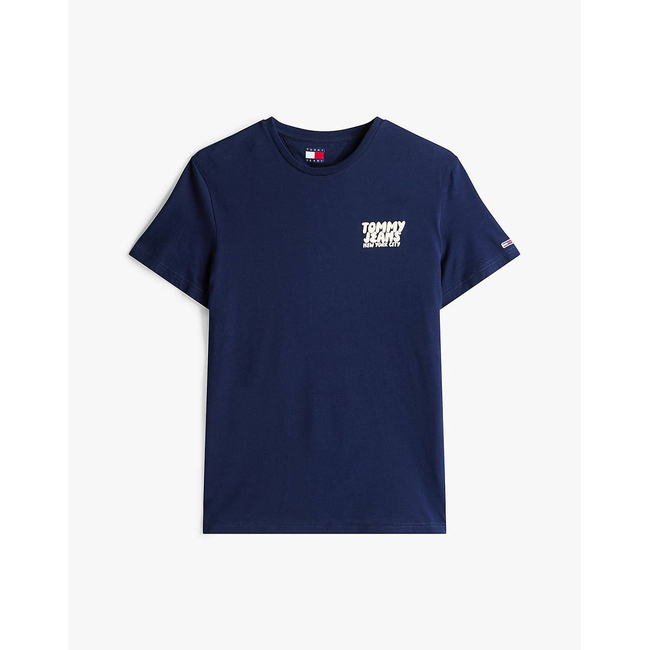 Product TOMMY JEANS TJM SLIM BUBBLE PRINT SS TEE EXT base image