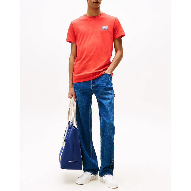 Product TOMMY JEANS TJM SLIM BUBBLE PRINT SS TEE EXT base image