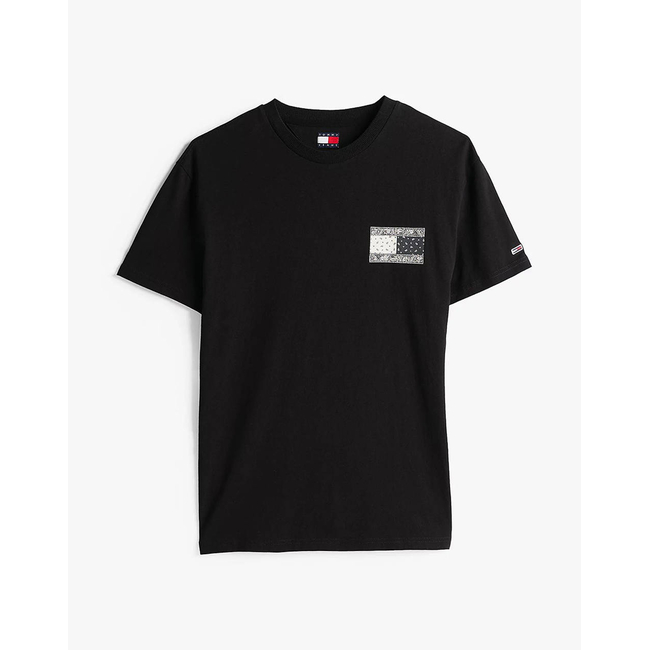 Product TOMMY JEANS TJM REG PAISLEY FLAG TEE EXT base image