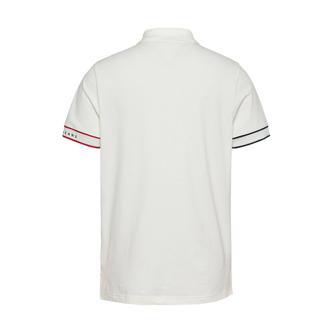 Product TOMMY JEANS TJM SLIM FLAG CUFF POLO EXT base image