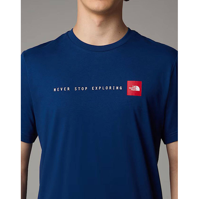 Product THE NORTH FACE M SS NEVER STOP EX TEE base image