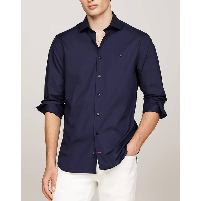 Product TOMMY HILFIGER CL FLEX POPLIN SF SHIRT base image