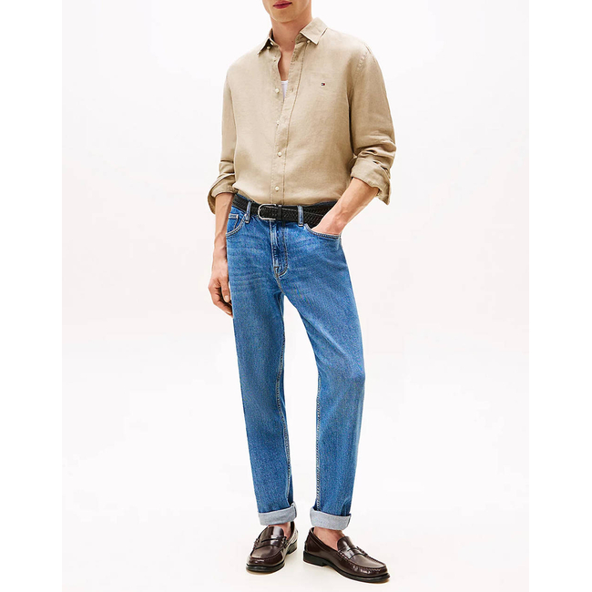 Product TOMMY HILFIGER PIGMENT DYED LI SOLID RF SHIRT base image