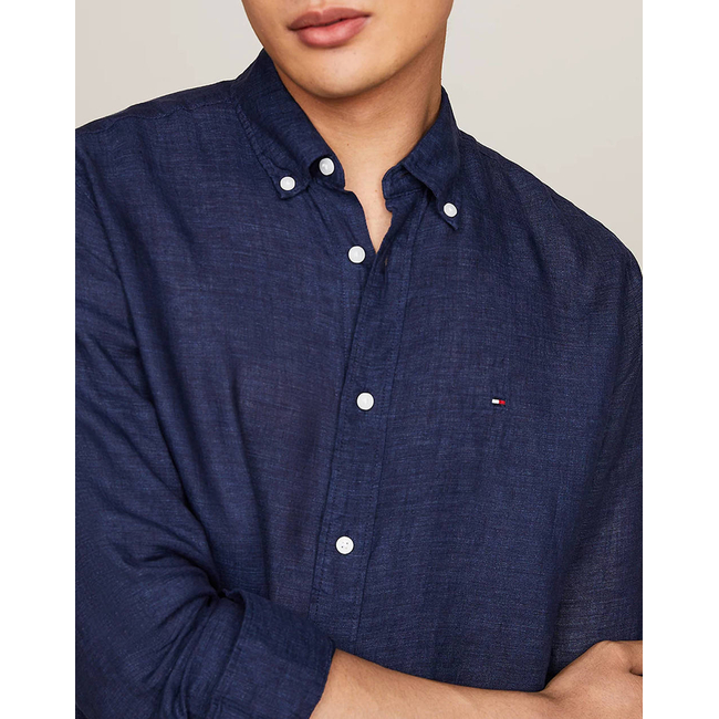Product TOMMY HILFIGER PIGMENT DYED LI SOLID RF SHIRT base image