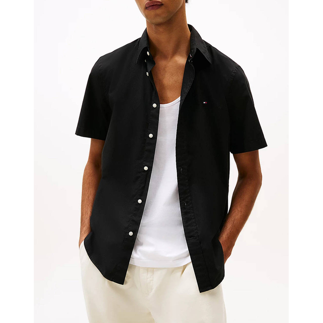 Product TOMMY HILFIGER FLEX POPLIN SOLID S/S SHIRT base image