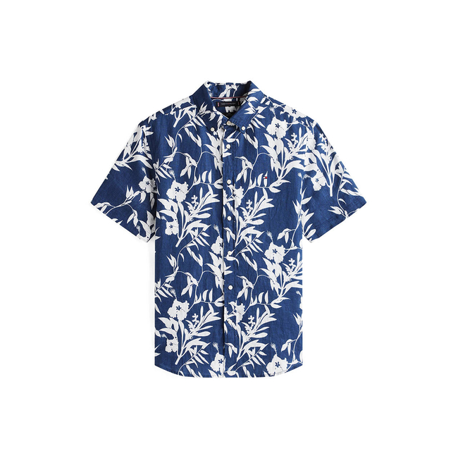 Product TOMMY HILFIGER LINEN TROPICAL PRT SS RF SHIRT base image