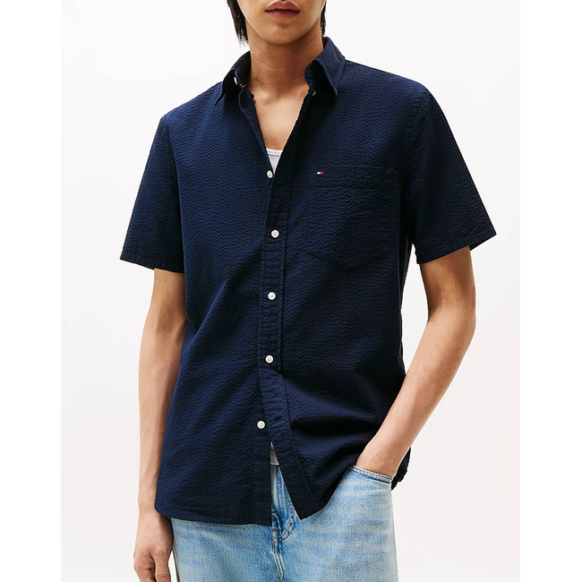 Product TOMMY HILFIGER SEERSUCKER SOLID SS RF SHIRT base image