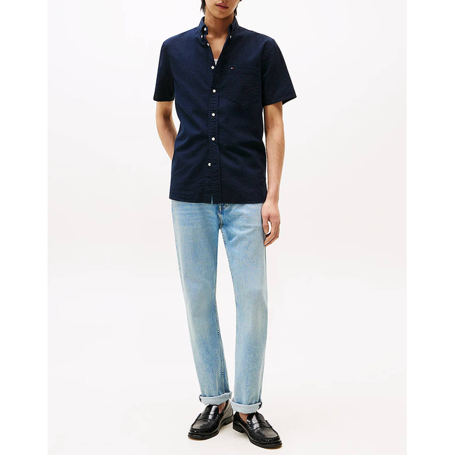 Product TOMMY HILFIGER SEERSUCKER SOLID SS RF SHIRT base image